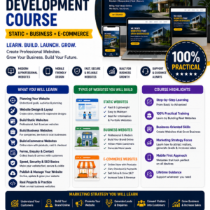 WEBSITE DEVELOPMENT COURSE